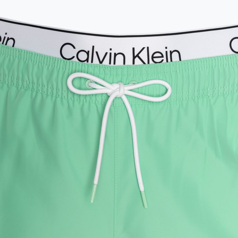 Szorty kąpielowe męskie Calvin Klein Medium Double WB cabbage 3