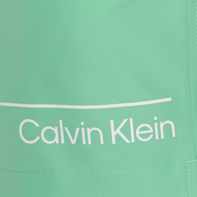 Szorty kąpielowe męskie Calvin Klein Medium Double WB cabbage 5