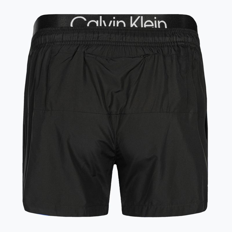 Szorty kąpielowe męskie Calvin Klein Short Double Waistband black 2