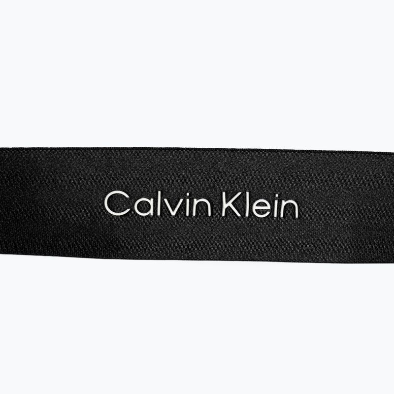 Góra od stroju kąpielowego Calvin Klein Triangle-RP Print blurred animal 3