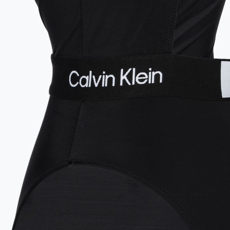 Strój kąpielowy jednoczęściowy damski Calvin Klein Cut Out One Piece-RP black 3