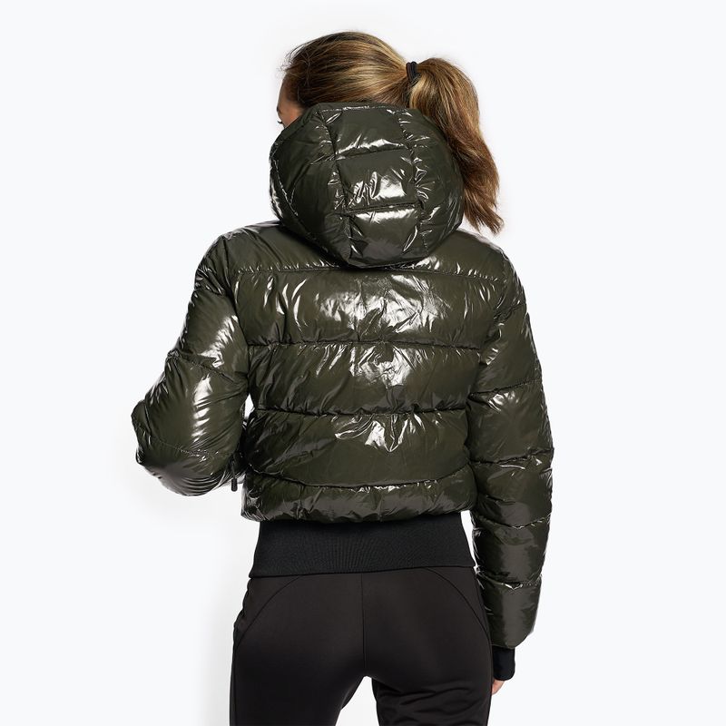 Kurtka narciarska damska Nikkie Uma Ski forest green 2