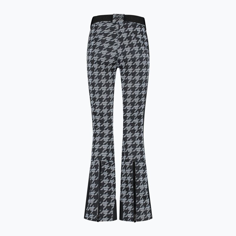 Spodnie narciarskie damskie Nikkie Grace Contrast Logo Ski black 2
