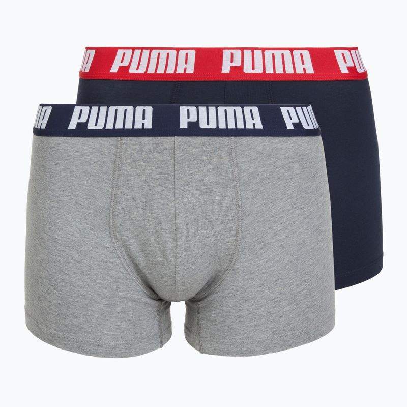 Bokserki męskie PUMA Everyday Basic 2 pary navy/grey