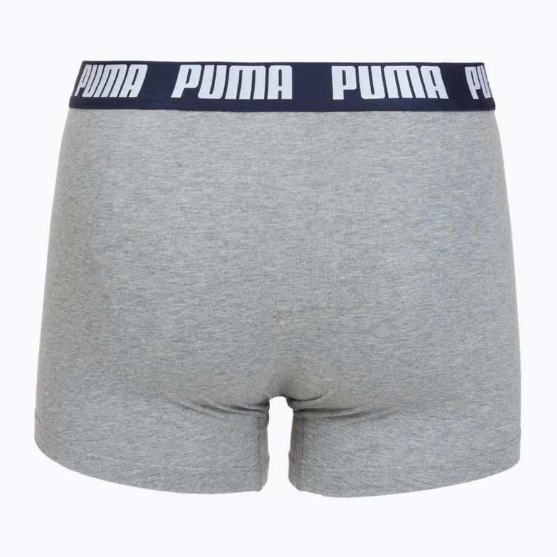 Bokserki męskie PUMA Everyday Basic 2 pary navy/grey 3