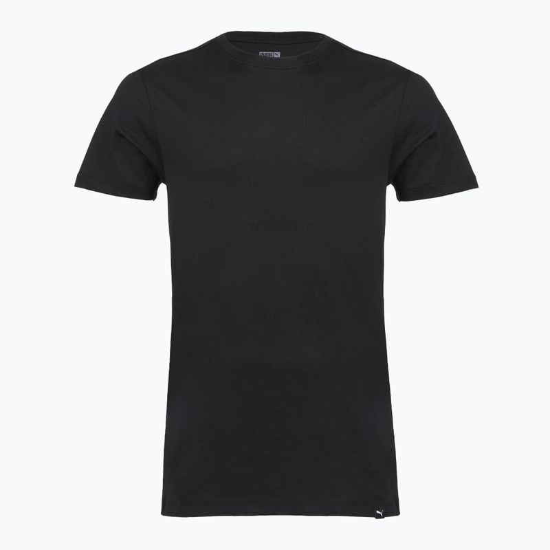 Koszulka męska PUMA Basic Crew 2 pack black