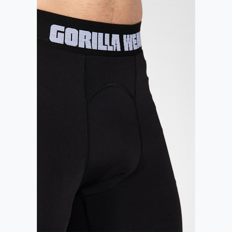 Legginsy treningowe męskie Gorilla Wear Columbus black 7