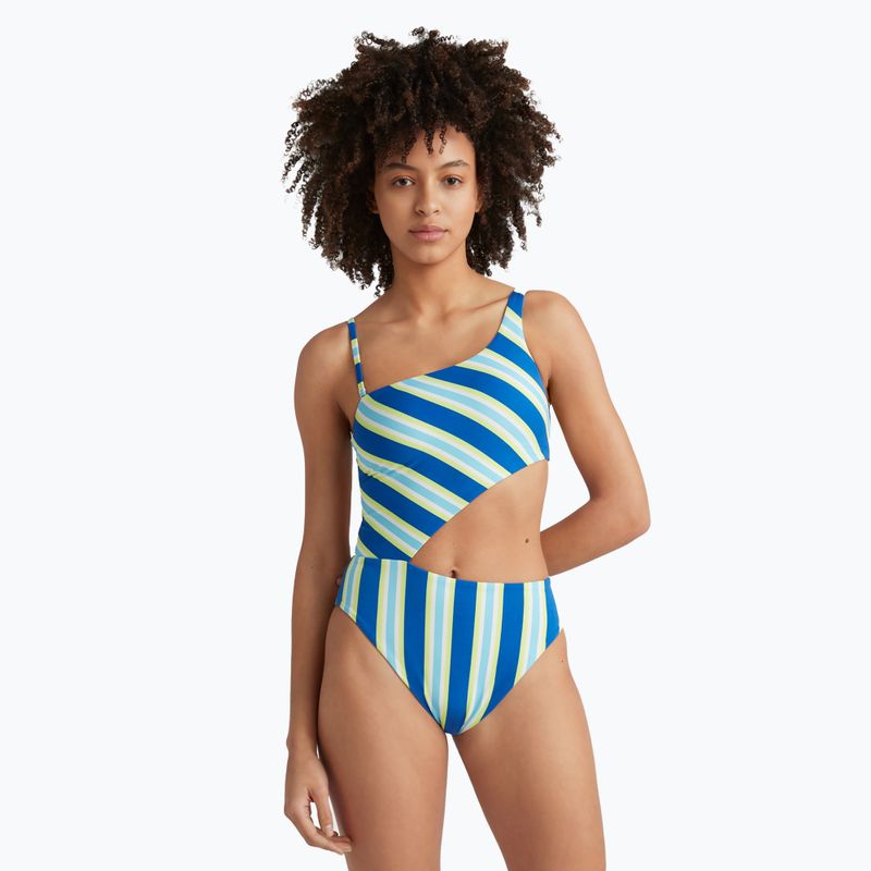 Strój kąpielowy jednoczęściowy damski O'Neill Poppy blue towel stripe 3
