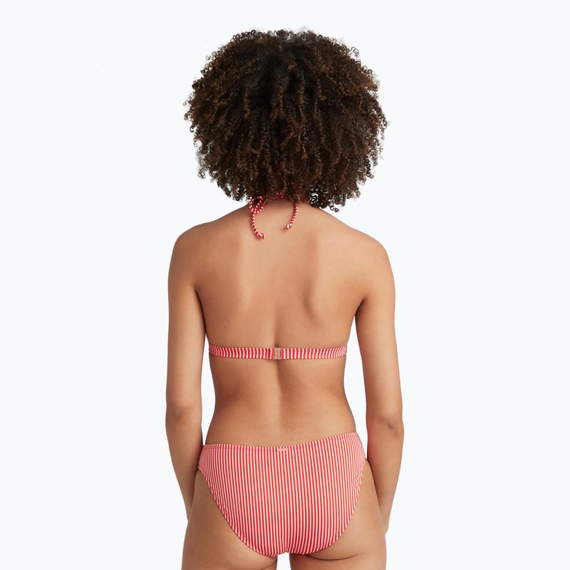 Strój kąpielowy dwuczęściowy damski O'Neill Marga Cruz red simple stripe 3
