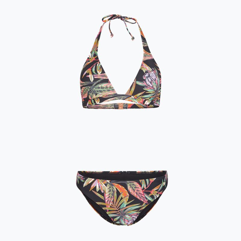 Strój kąpielowy dwuczęściowy damski O'Neill Marga Rita black tropical flower