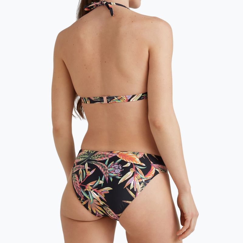 Strój kąpielowy dwuczęściowy damski O'Neill Marga Rita black tropical flower 4