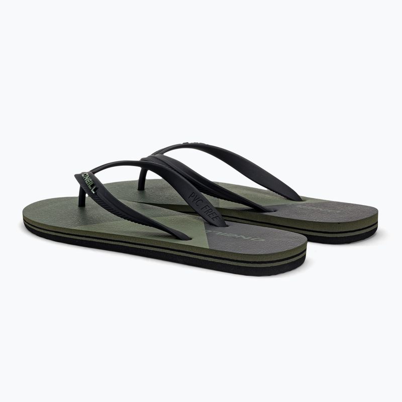 Japonki męskie O'Neill Profile Color Block deep lichen green colour block 3