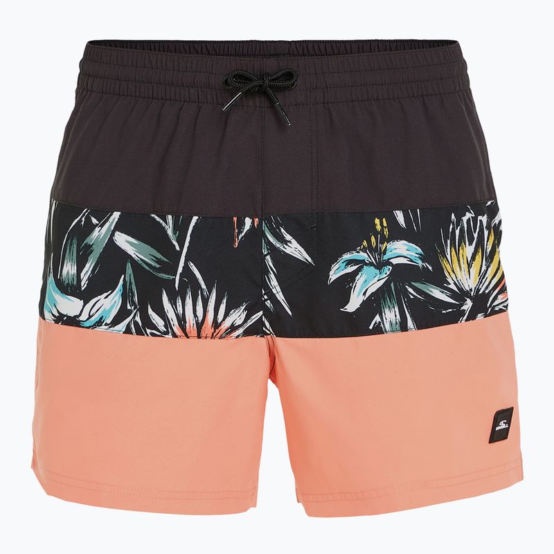 Szorty kąpielowe męskie O'Neill Mix & Match Cali Block 15'' black tropicana