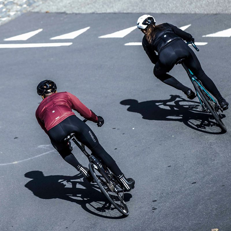 Kurtka rowerowa męska Rogelli Essential Winter bordeaux 7