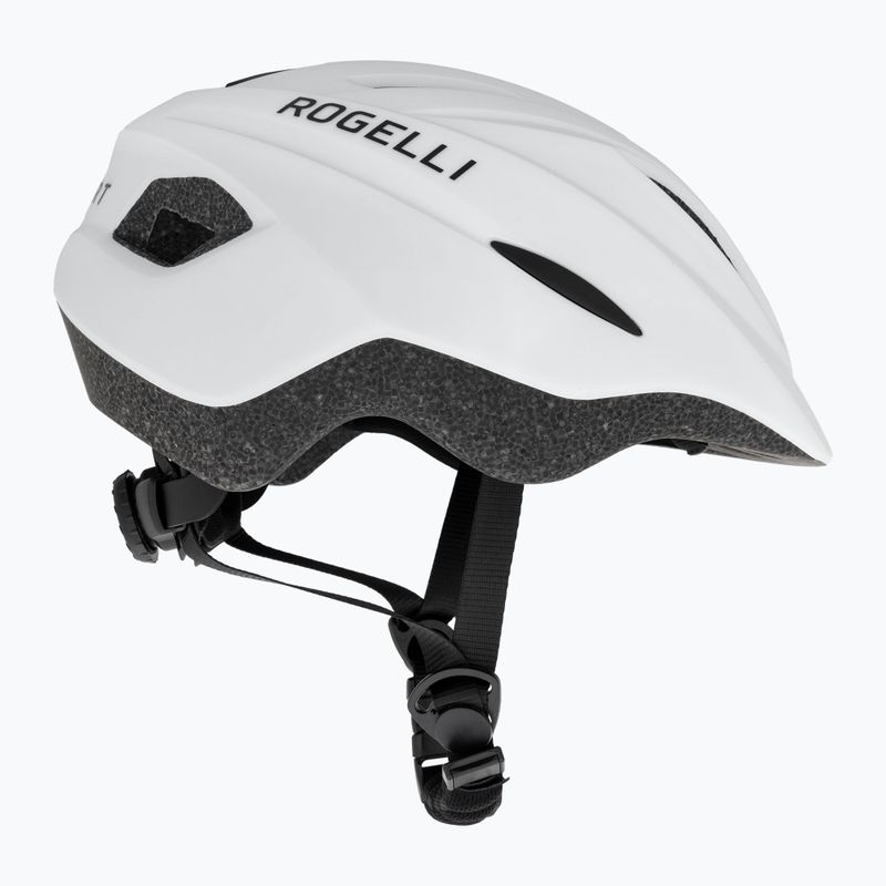 Kask rowerowy dziecięcy Rogelli Start Jr white/black 4