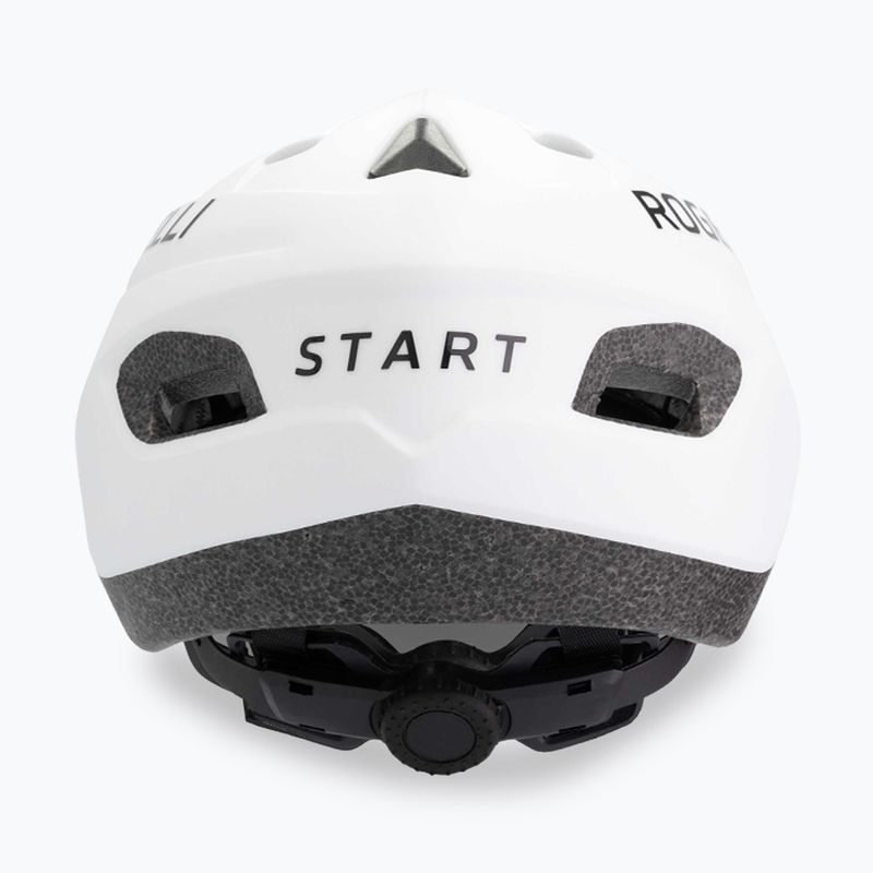 Kask rowerowy dziecięcy Rogelli Start Jr white/black 7