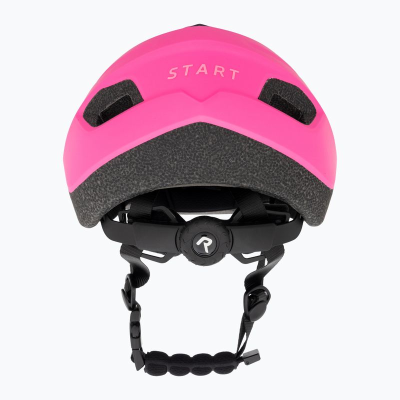 Kask rowerowy dziecięcy Rogelli Start Jr pink/black 3