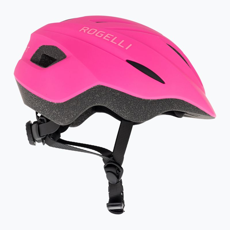 Kask rowerowy dziecięcy Rogelli Start Jr pink/black 4