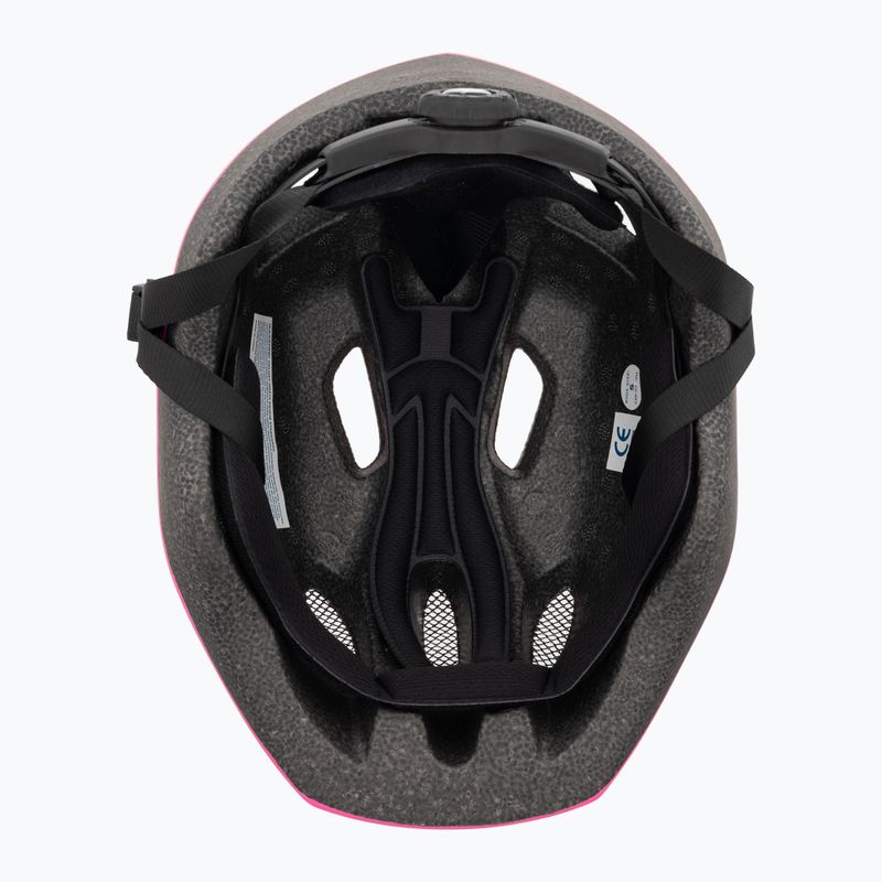 Kask rowerowy dziecięcy Rogelli Start Jr pink/black 5