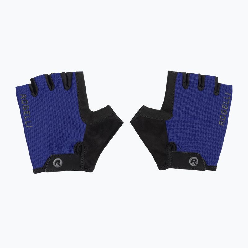 Rękawiczki rowerowe męskie Rogelli Core blue 2