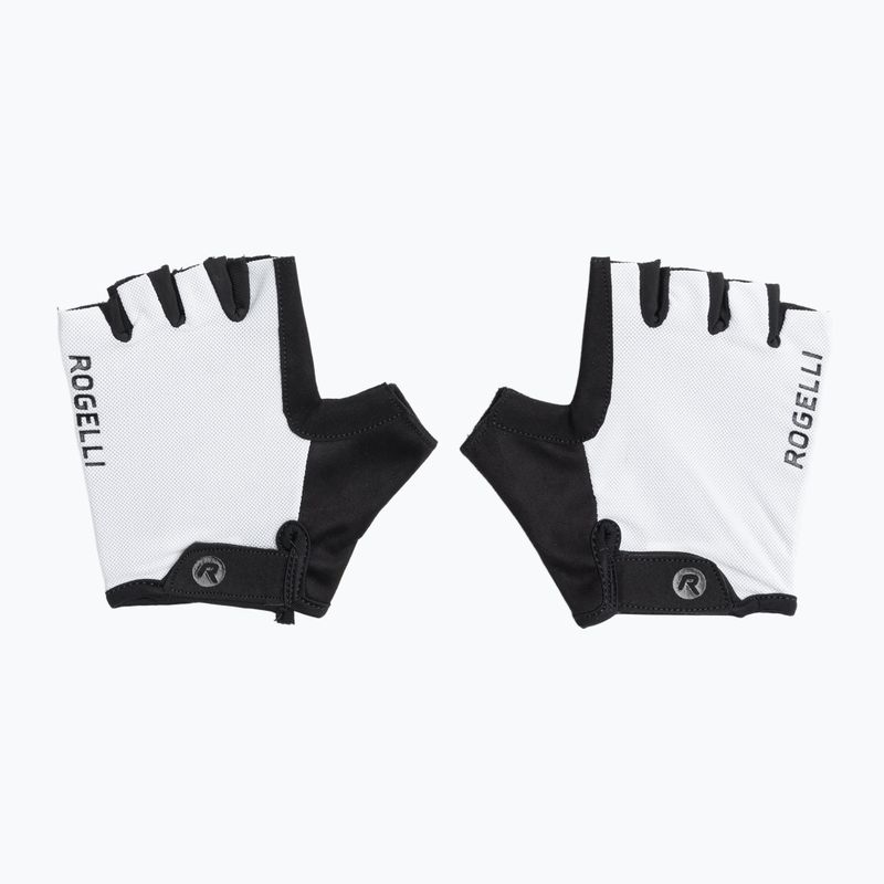 Rękawiczki rowerowe męskie Rogelli Core white 2