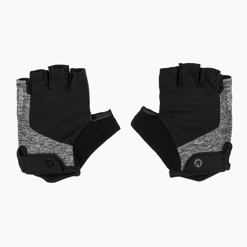 Rękawiczki rowerowe damskie Rogelli Essential W black/grey 2