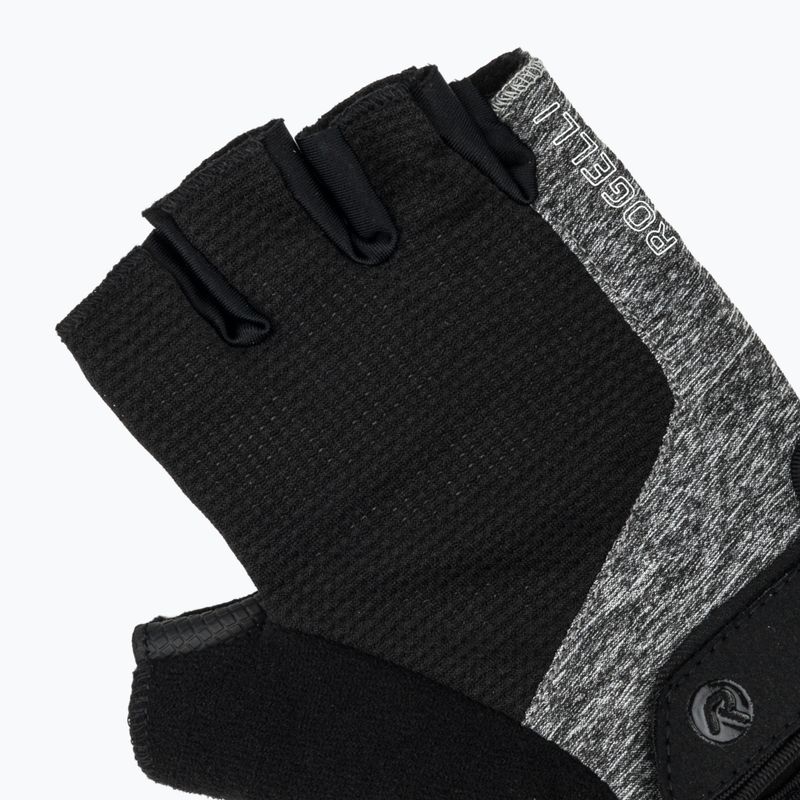 Rękawiczki rowerowe damskie Rogelli Essential W black/grey 5