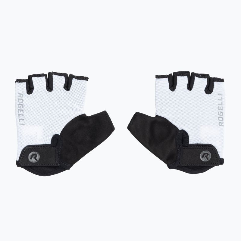 Rękawiczki rowerowe damskie Rogelli Core W white 2