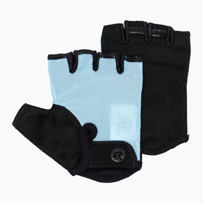 Rękawiczki rowerowe damskie Rogelli Core W light blue