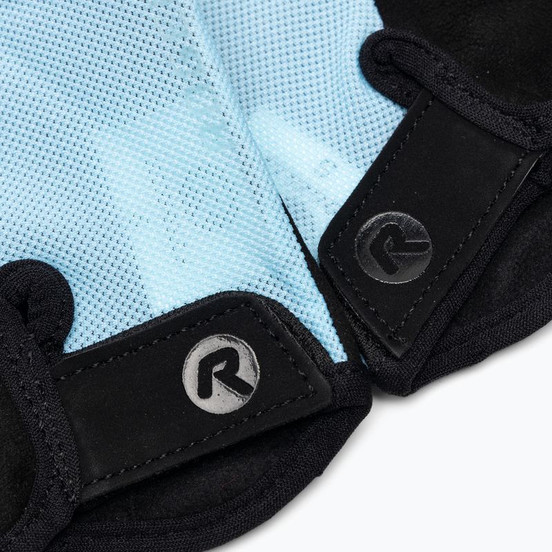 Rękawiczki rowerowe damskie Rogelli Core W light blue 5