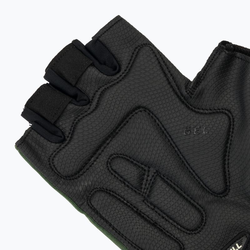 Rękawiczki rowerowe męskie Rogelli Essential black/green 6