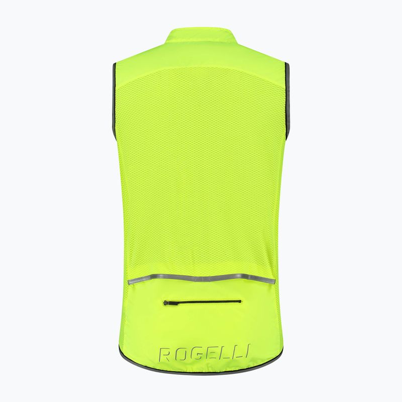 Kamizelka rowerowa męska Rogelli Core fluor 4