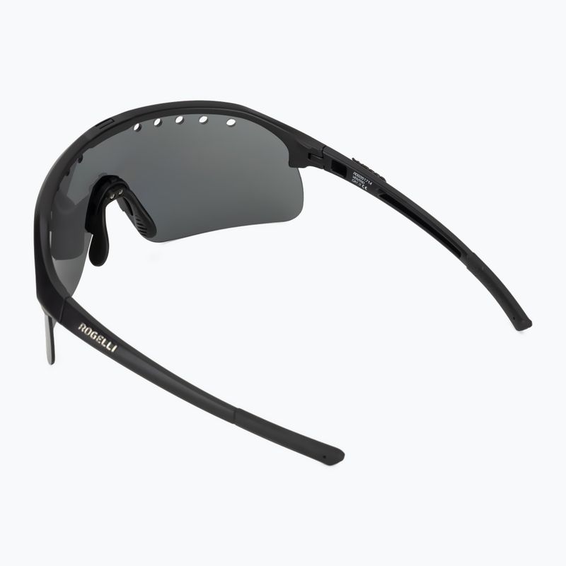 Okulary przeciwsłoneczne Rogelli Ventro Polarized black/smoke platinum revo 3