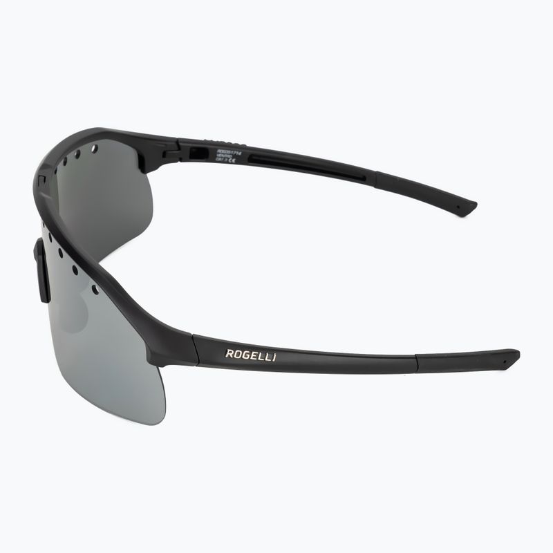 Okulary przeciwsłoneczne Rogelli Ventro Polarized black/smoke platinum revo 5
