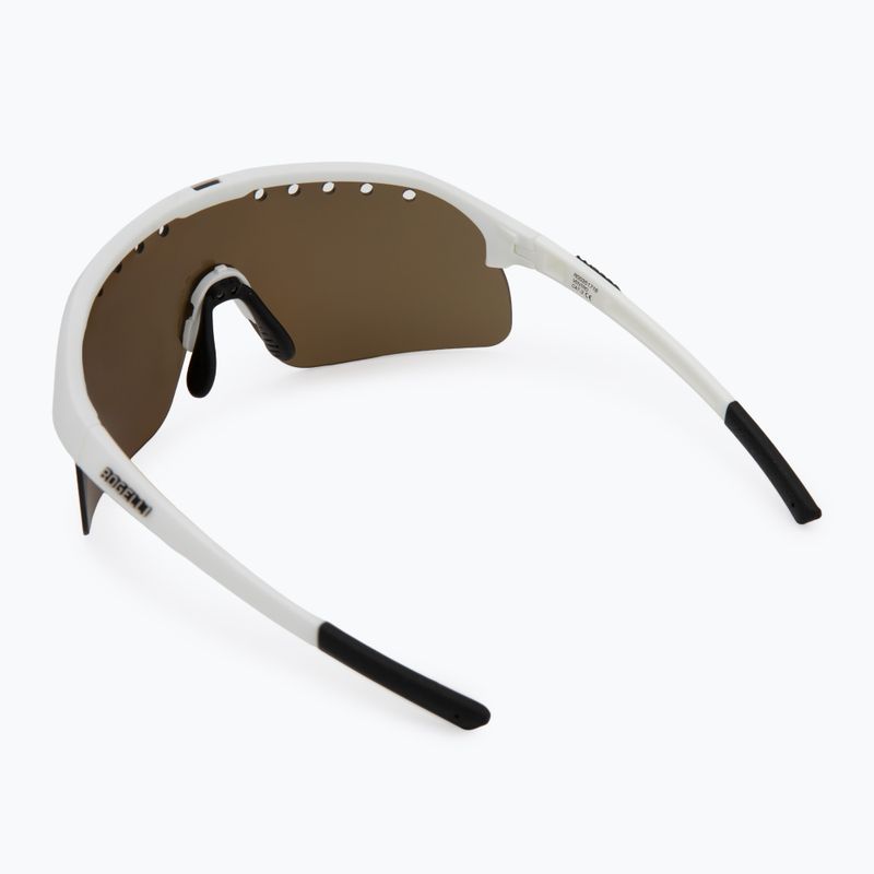 Okulary przeciwsłoneczne Rogelli Ventro Polarized white/taupe/brown platinum revo 3