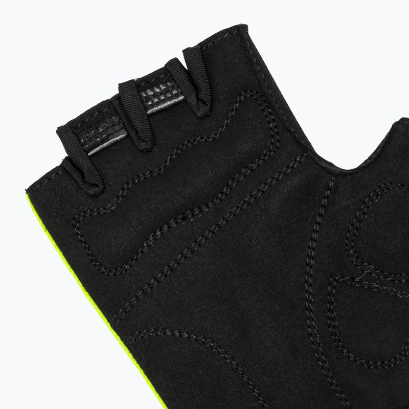 Rękawiczki rowerowe dziecięce Rogelli Core Jr fluor yellow 6