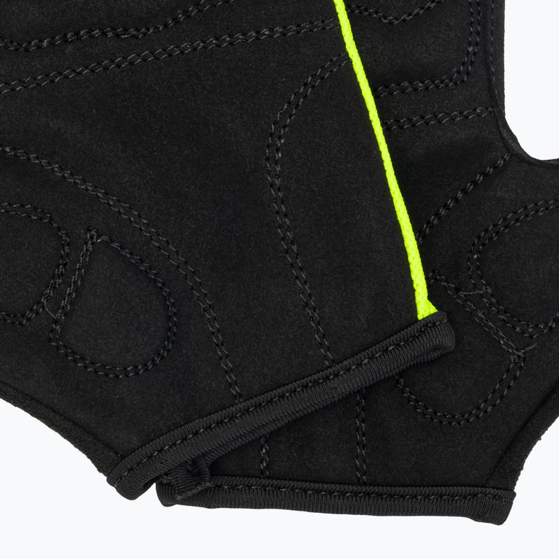 Rękawiczki rowerowe dziecięce Rogelli Core Jr fluor yellow 7