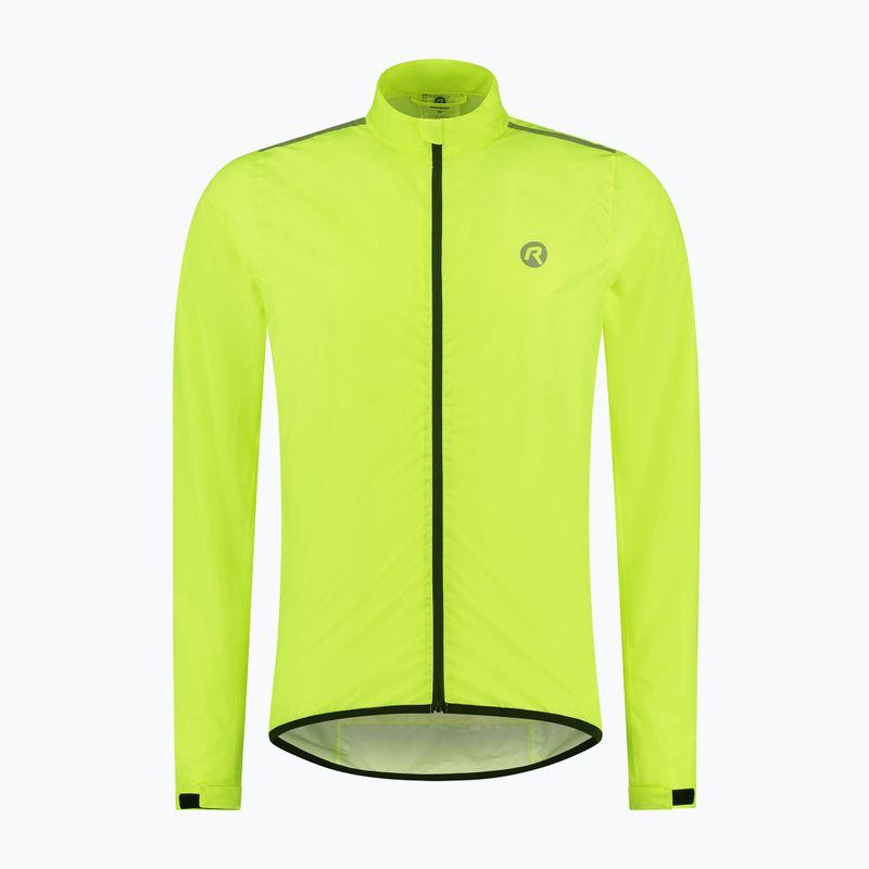 Kurtka rowerowa męska Rogelli Core Waterproof yellow 3