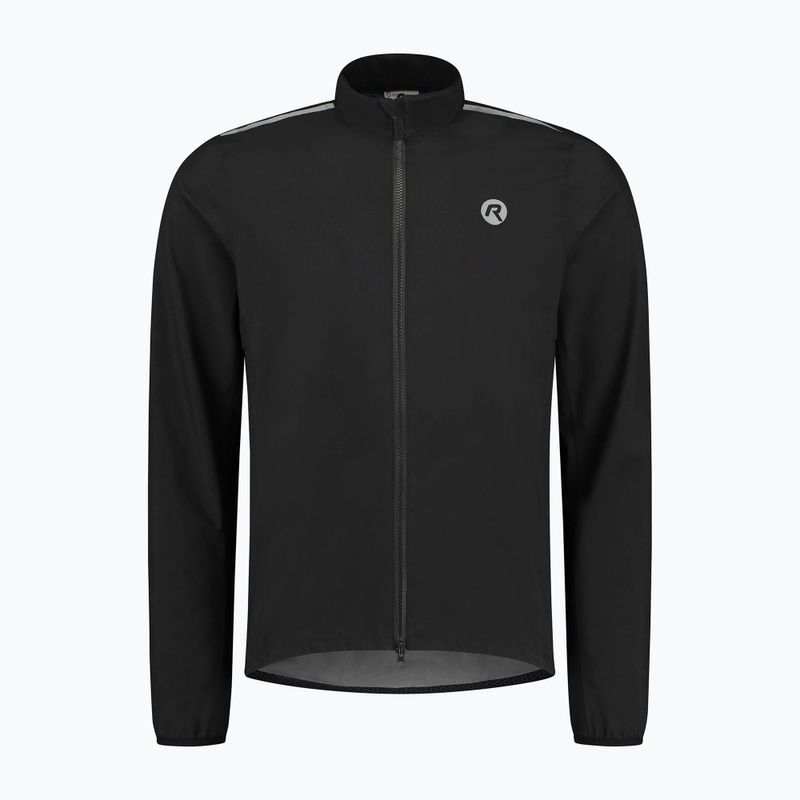 Kurtka rowerowa męska Rogelli Distance Rain black 4