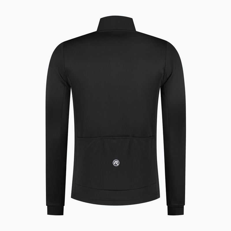 Longsleeve rowerowy męski Rogelli Core black 5