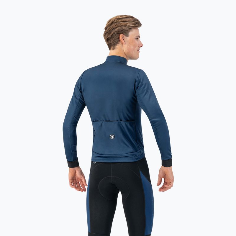 Longsleeve rowerowy męski Rogelli Core navy 2