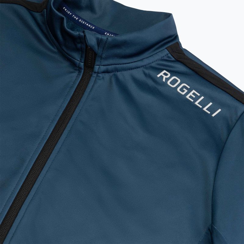 Longsleeve rowerowy męski Rogelli Core navy 5