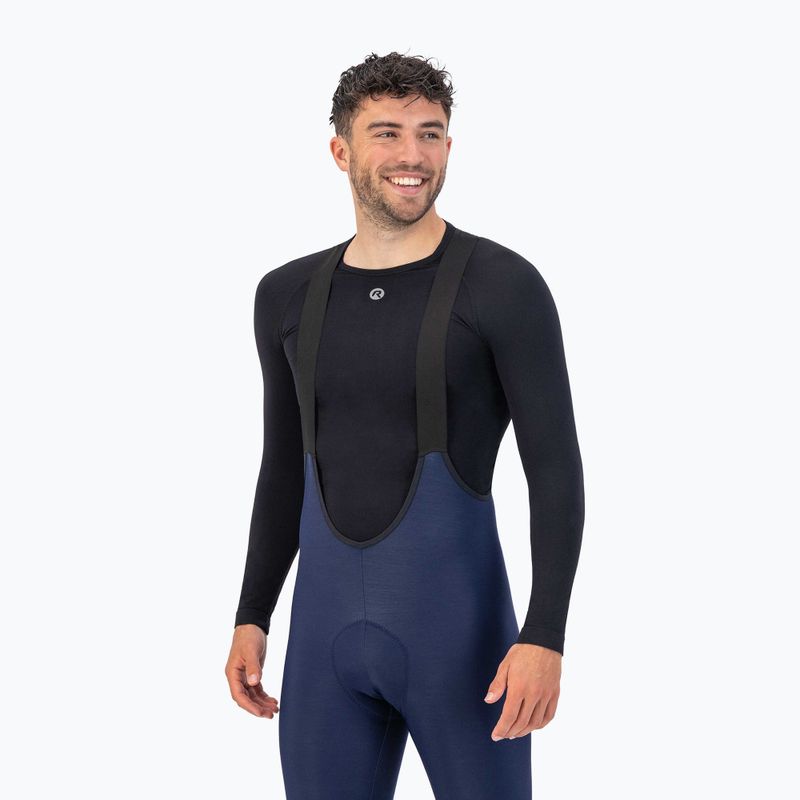 Longsleeve rowerowy męski Rogelli Essential W black 3