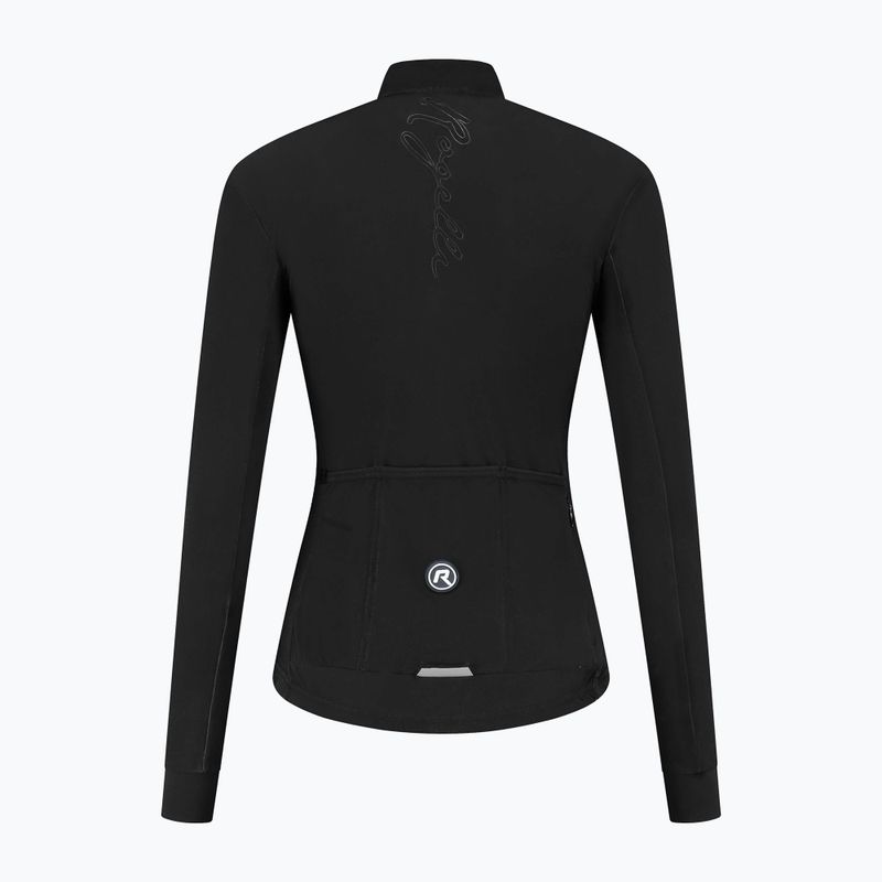 Bluza rowerowa damska Rogelli Distance black 4