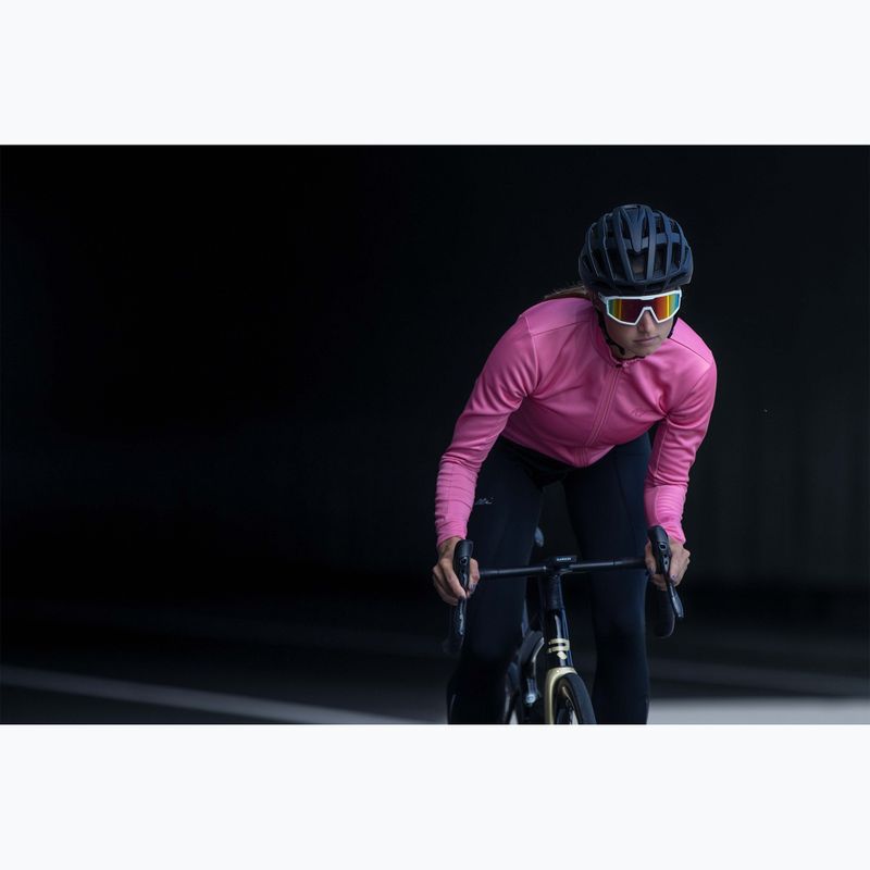 Longsleeve rowerowy damski Rogelli Core W pink 8