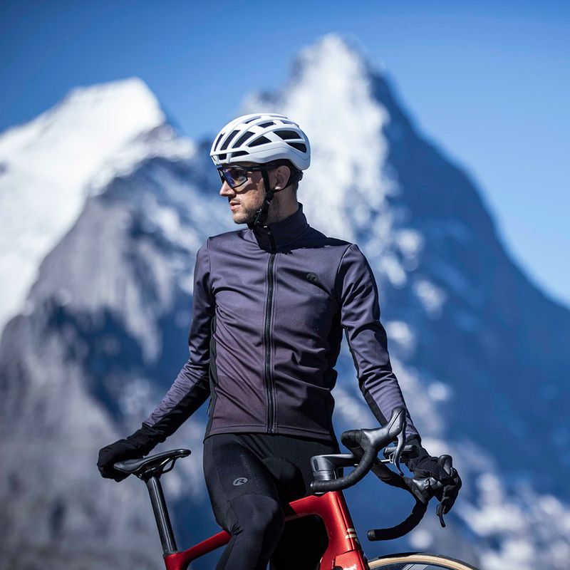 Kurtka rowerowa męska Rogelli Tarax Winter Jacket black 11