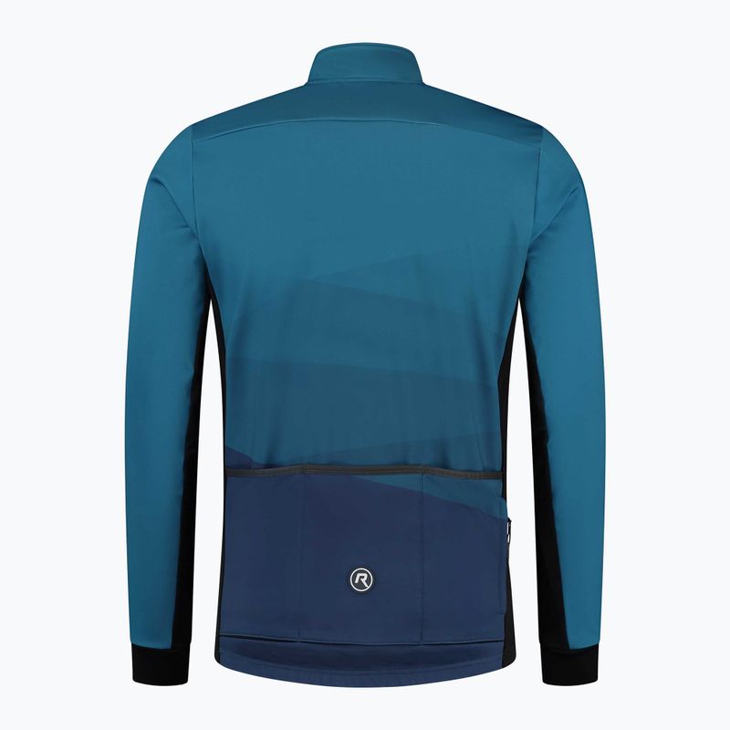 Kurtka rowerowa męska Rogelli Tarax Winter Jacket blue 5