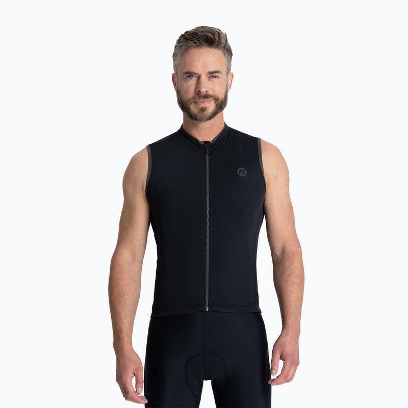 Tank top rowerowy męski Rogelli Essential black