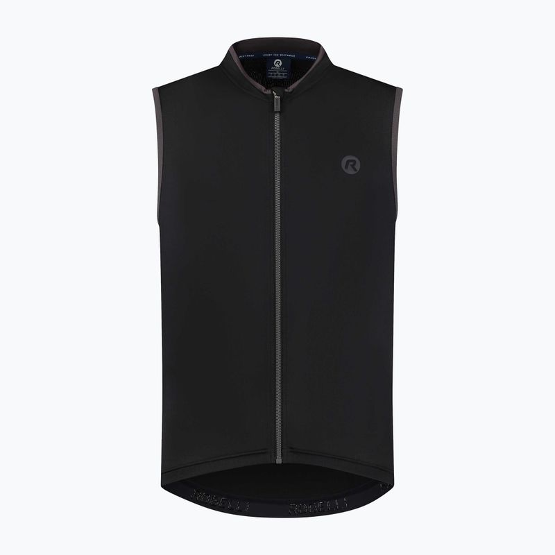 Koszulka rowerowa męska Rogelli Essential black 3