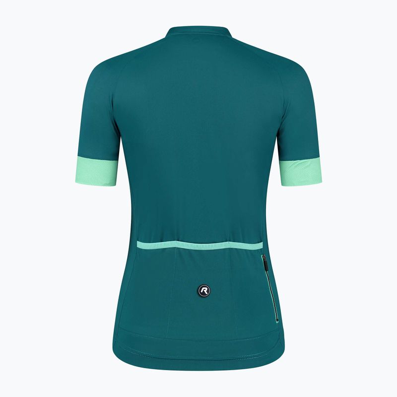 Koszulka rowerowa damska Rogelli Modesta W green/turquoise 4